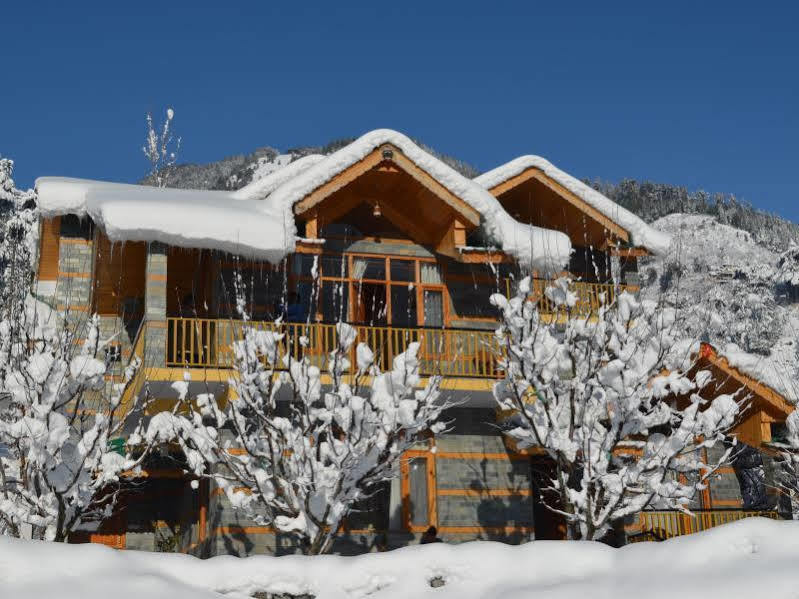 Gezellig Inn - Tree Hill Cottages&Kanyal Villas Manāli Exteriör bild