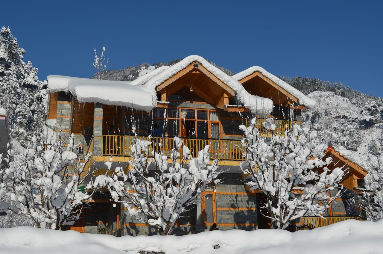 Gezellig Inn - Tree Hill Cottages&Kanyal Villas Manāli Exteriör bild